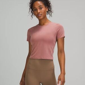 Lululemon Softstreme Open Back Tie Shirt